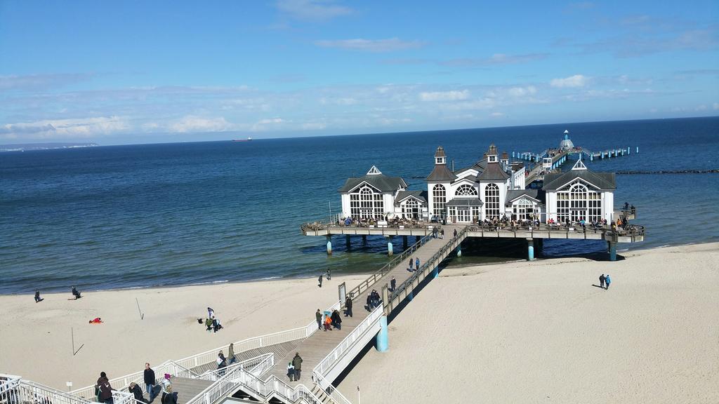 2 Raum Wohnung Morgensonne Mit Balkon Sellin  Eksteriør billede